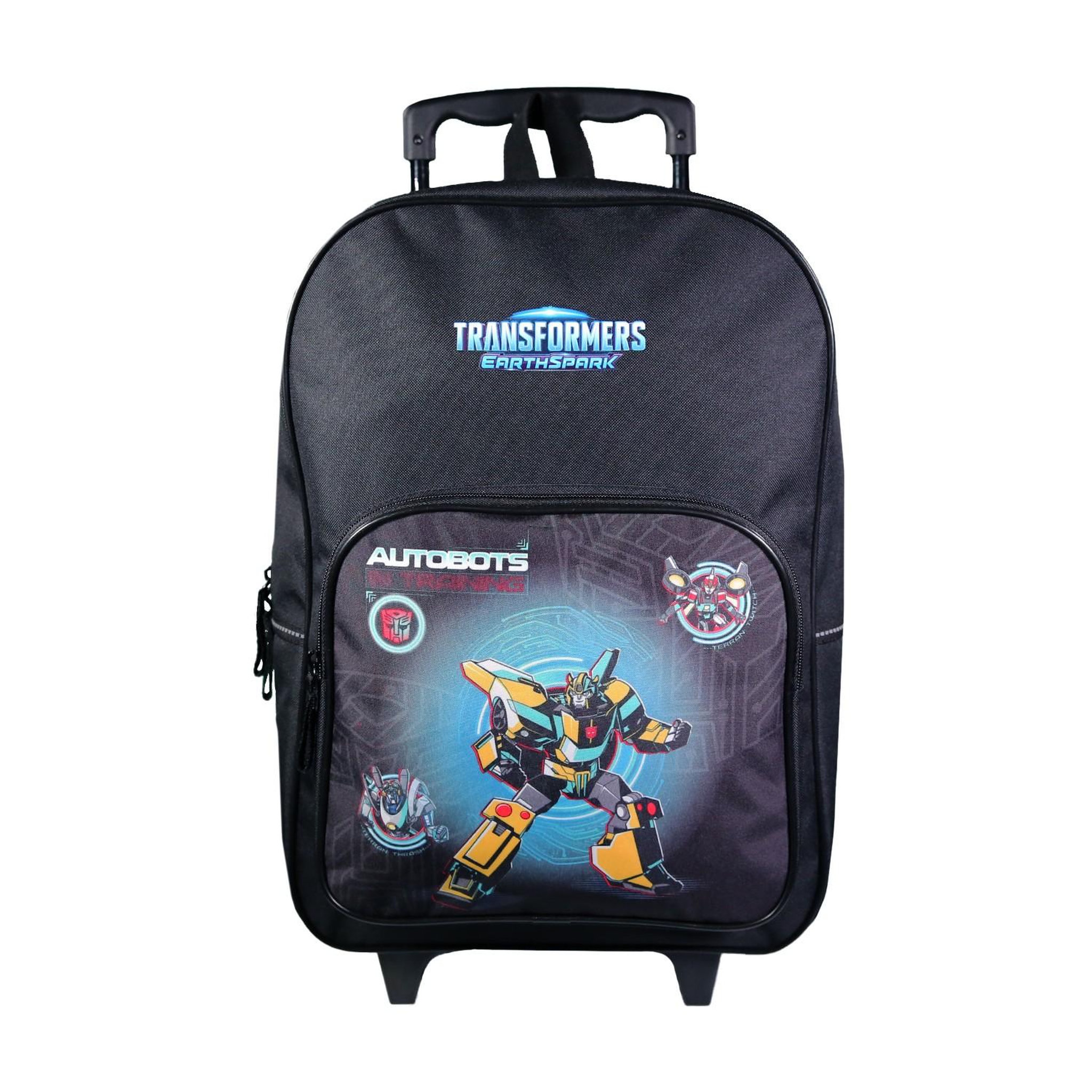 Bagtrotter Sac à dos à roulettes Transformers Noir