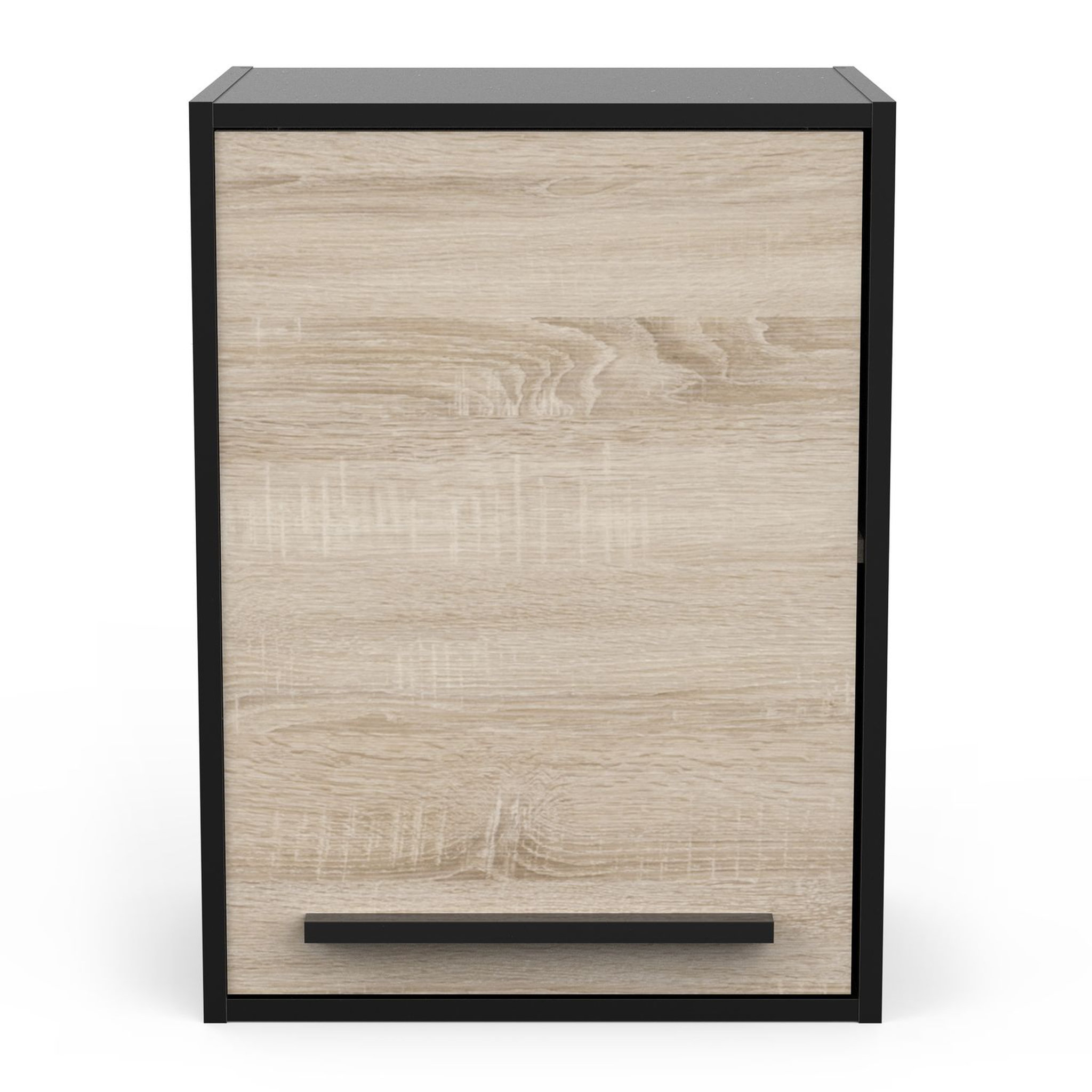 Voir la diapositive 2 : Meuble de cuisine haut 1 porte style industriel L44cm BRICKHOUSE