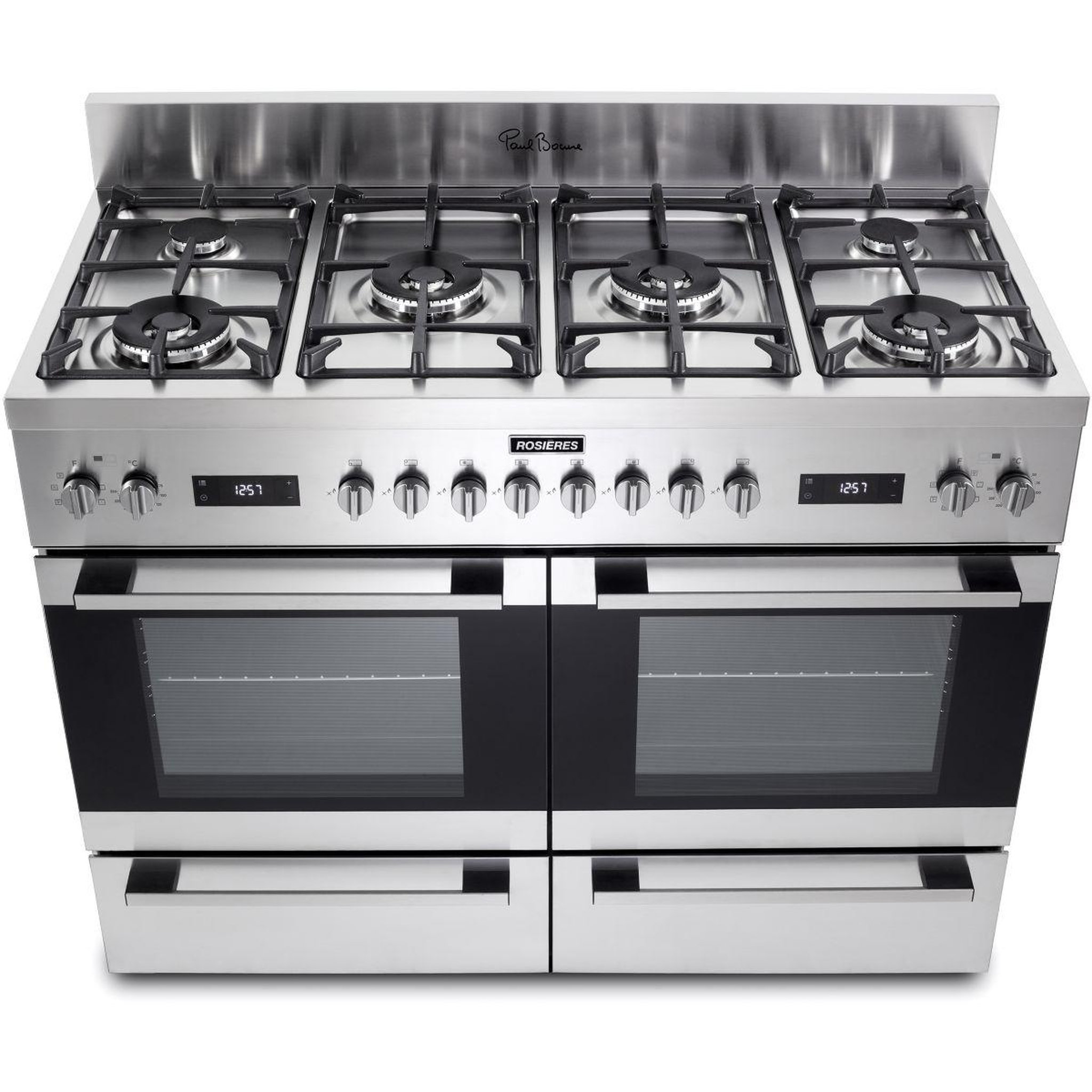 Voir la diapositive 3 : Rosieres Piano de cuisson gaz rgm126d2x paul bocuse