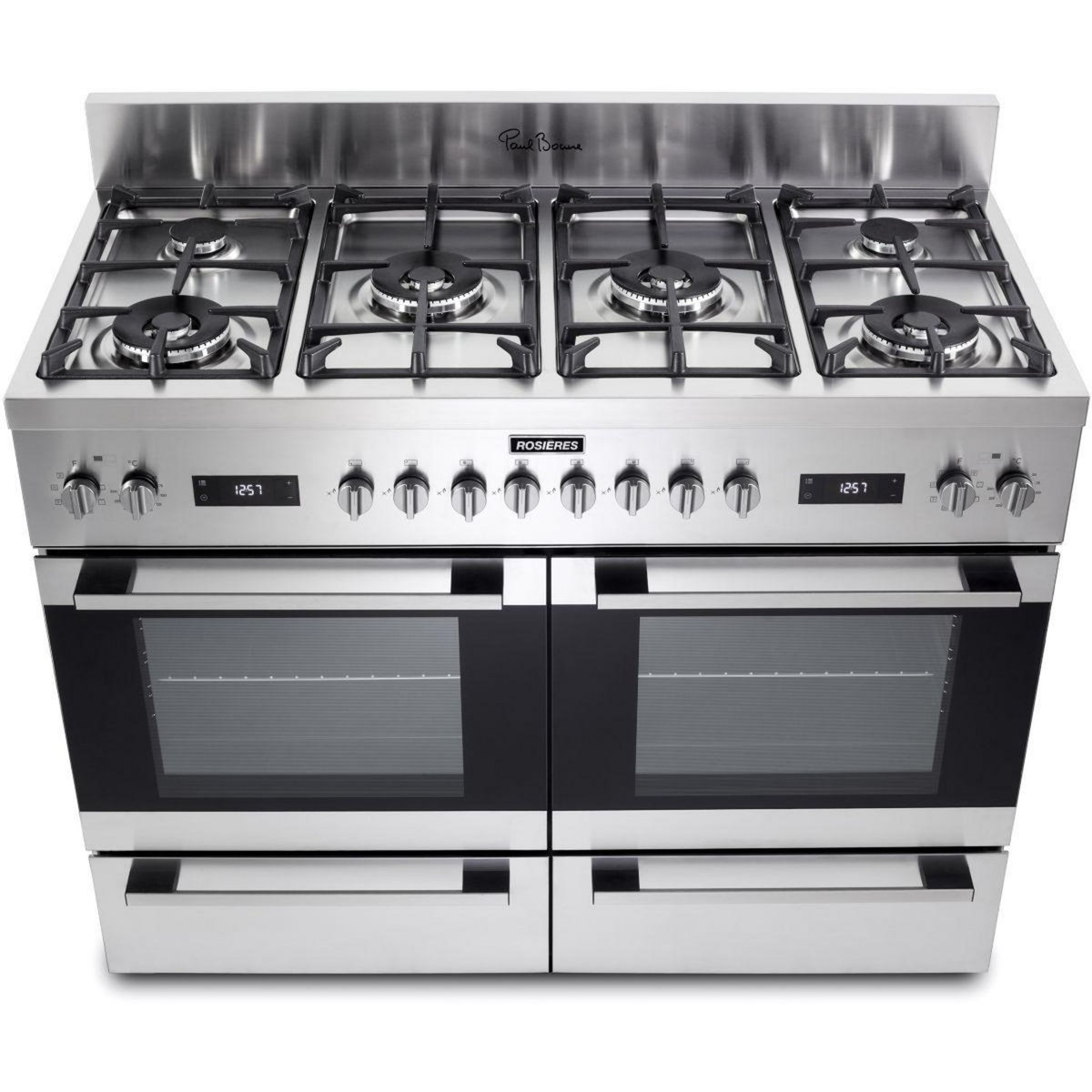 Rosieres Piano de cuisson gaz RGM126D2X Paul Bocuse