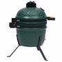 Voir la diapositive 5 : VIDAXL Barbecue a fumoir Kamado 2-en-1 Ceramique 56 cm Vert