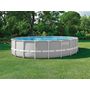 Voir la diapositive 3 : INTEX Piscine tubulaire Prism Frame ronde 6,10 x 1,32 m - Intex
