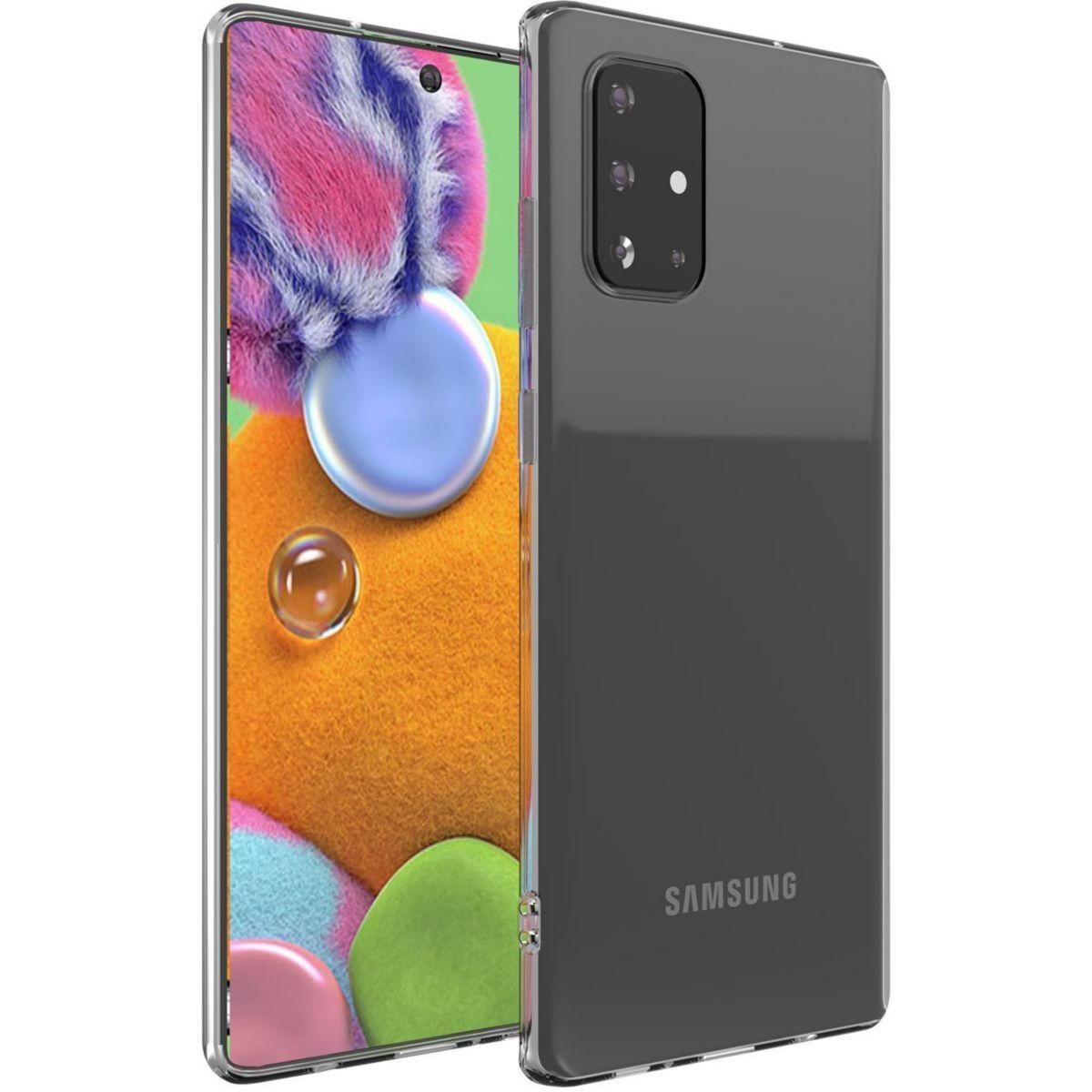 ESSENTIEL B Coque Samsung A71 Souple transparent