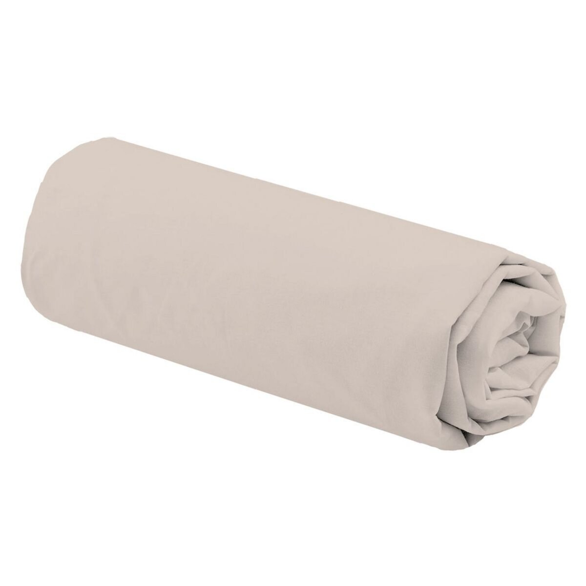 Drap housse uni en microfibre 