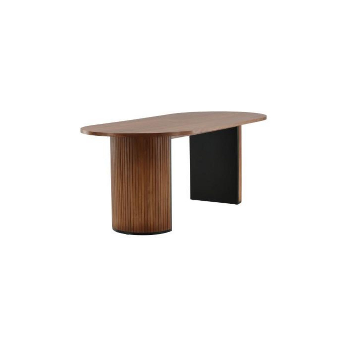 Paris Prix Table à Manger Ovale  Bianca  200cm Noyer