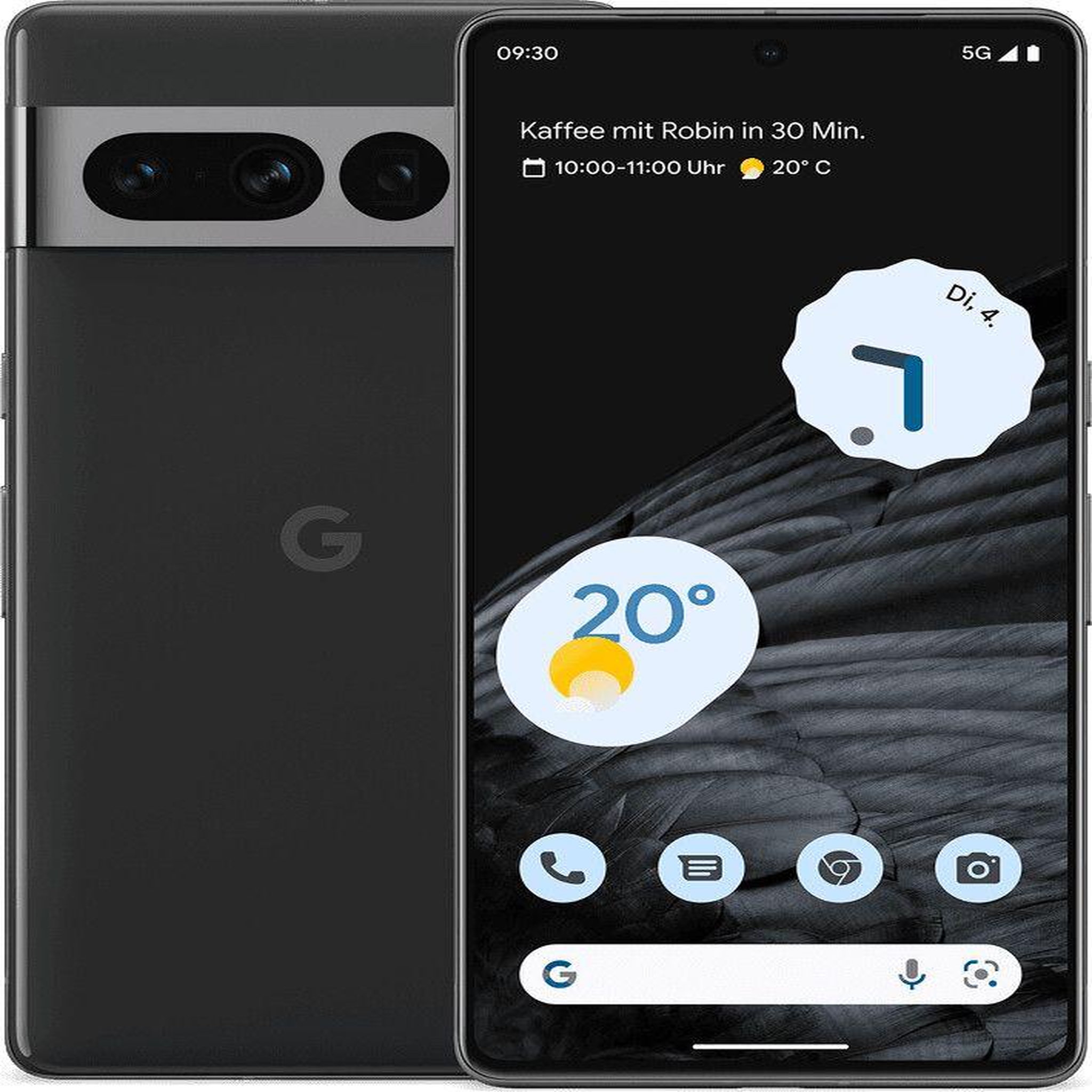 Voir la diapositive 1 : GOOGLE Google Pixel 7 Pro Reconditionné 128 Go - Grade C - Noir