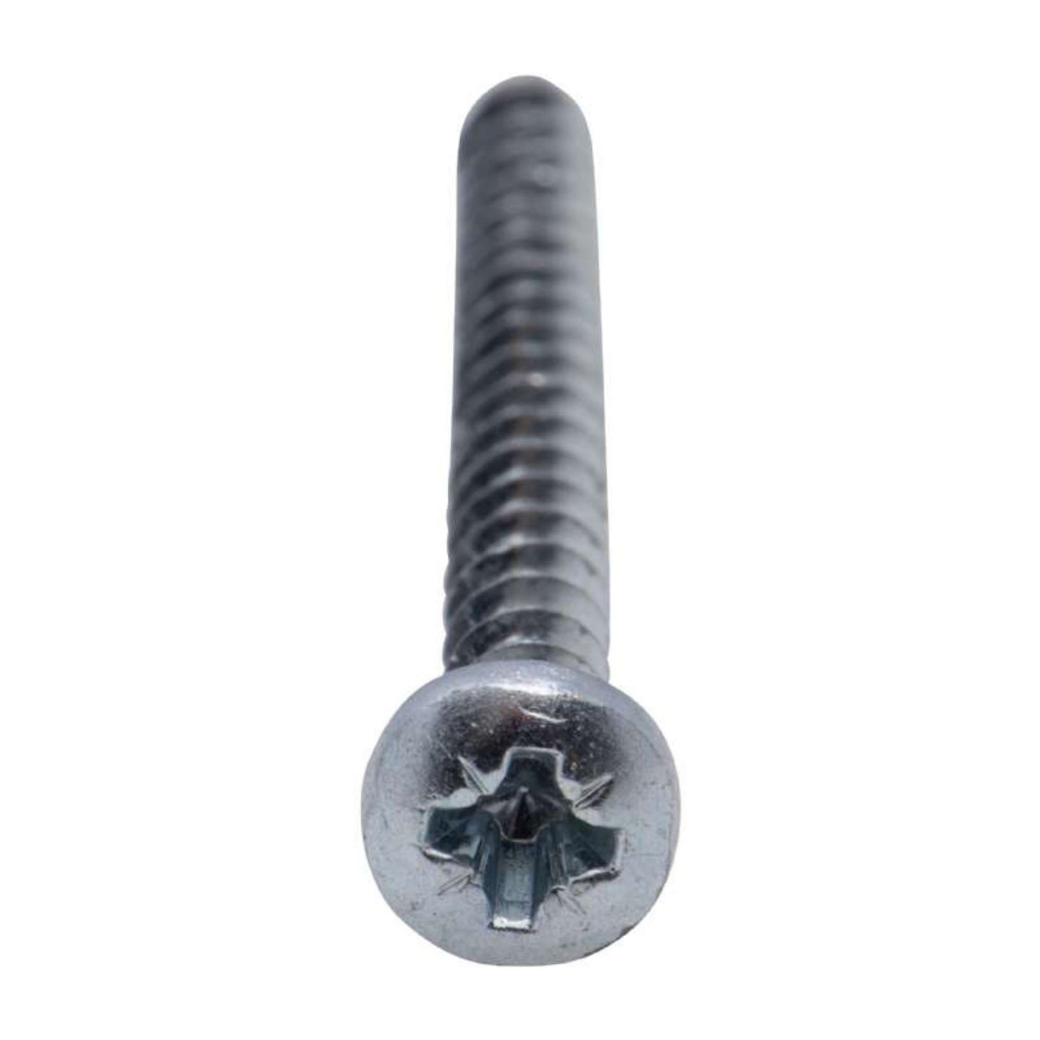 Voir la diapositive 2 :  Vis agglo tête ronde PZ zinguée cruciforme Vissal 5x50 mm  lot de 6 vis