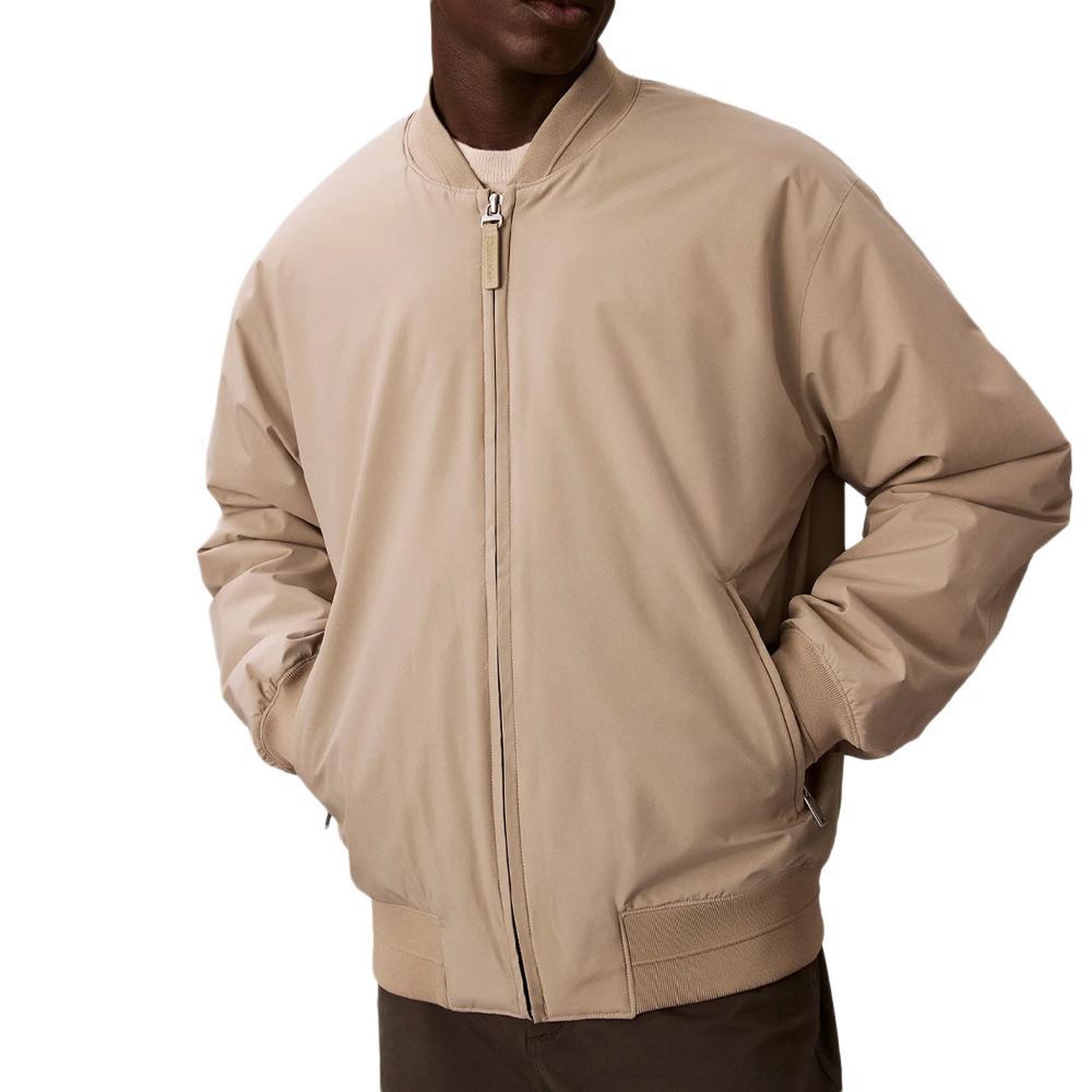 Voir la diapositive 1 : CALVIN KLEIN JEANS Blouson Beige Homme Calvin Klein Jeans Hero
