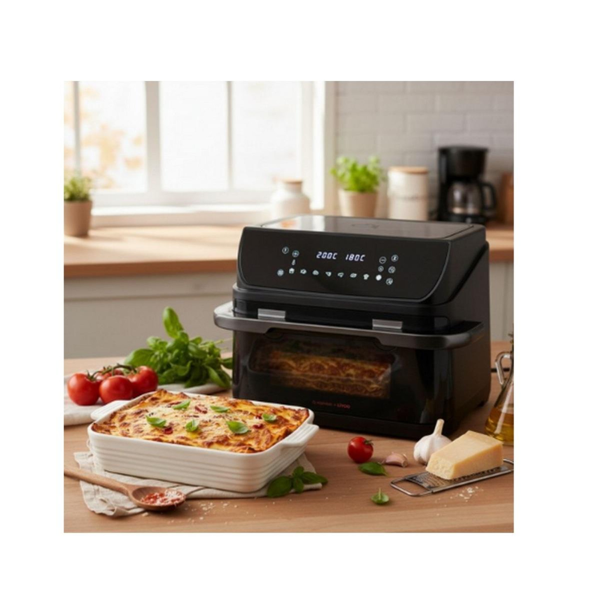 Voir la diapositive 3 : LIVOO Friteuse sans huile avec séparateur 10l 2400w - doc346co