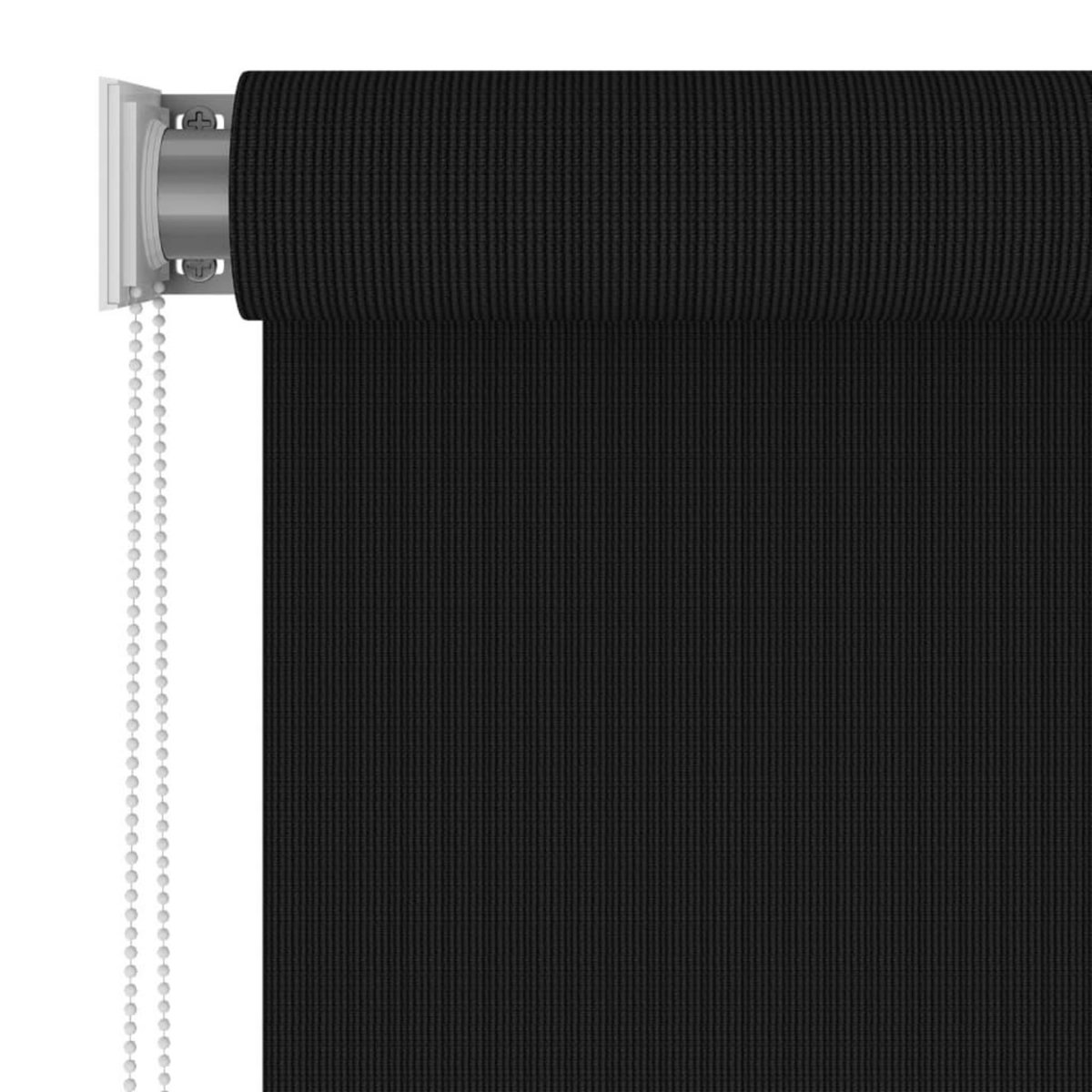 VIDAXL Store roulant d'exterieur 160x230 cm Noir
