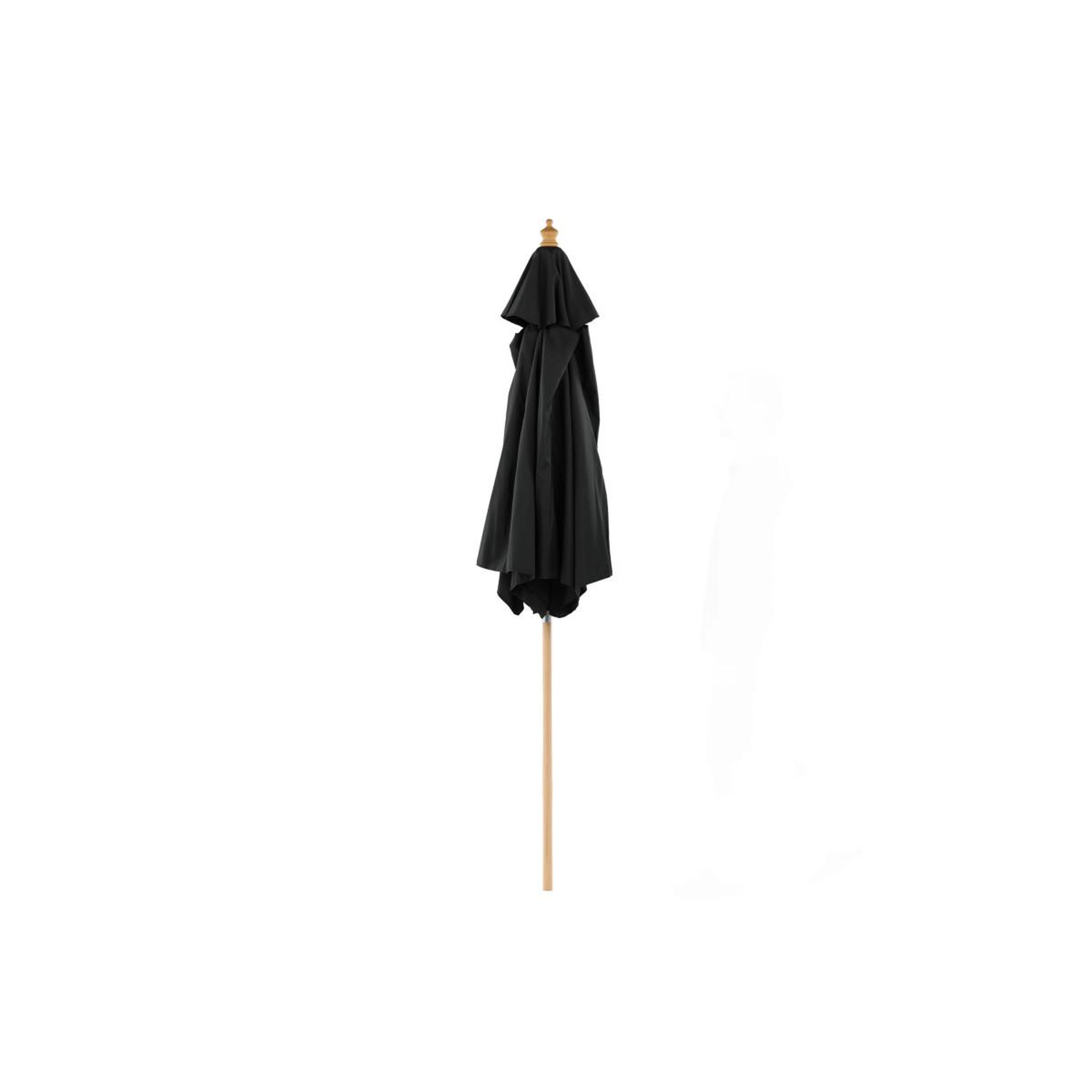 Voir la diapositive 6 : Paris Prix Parasol en bois  corypho  250cm noir