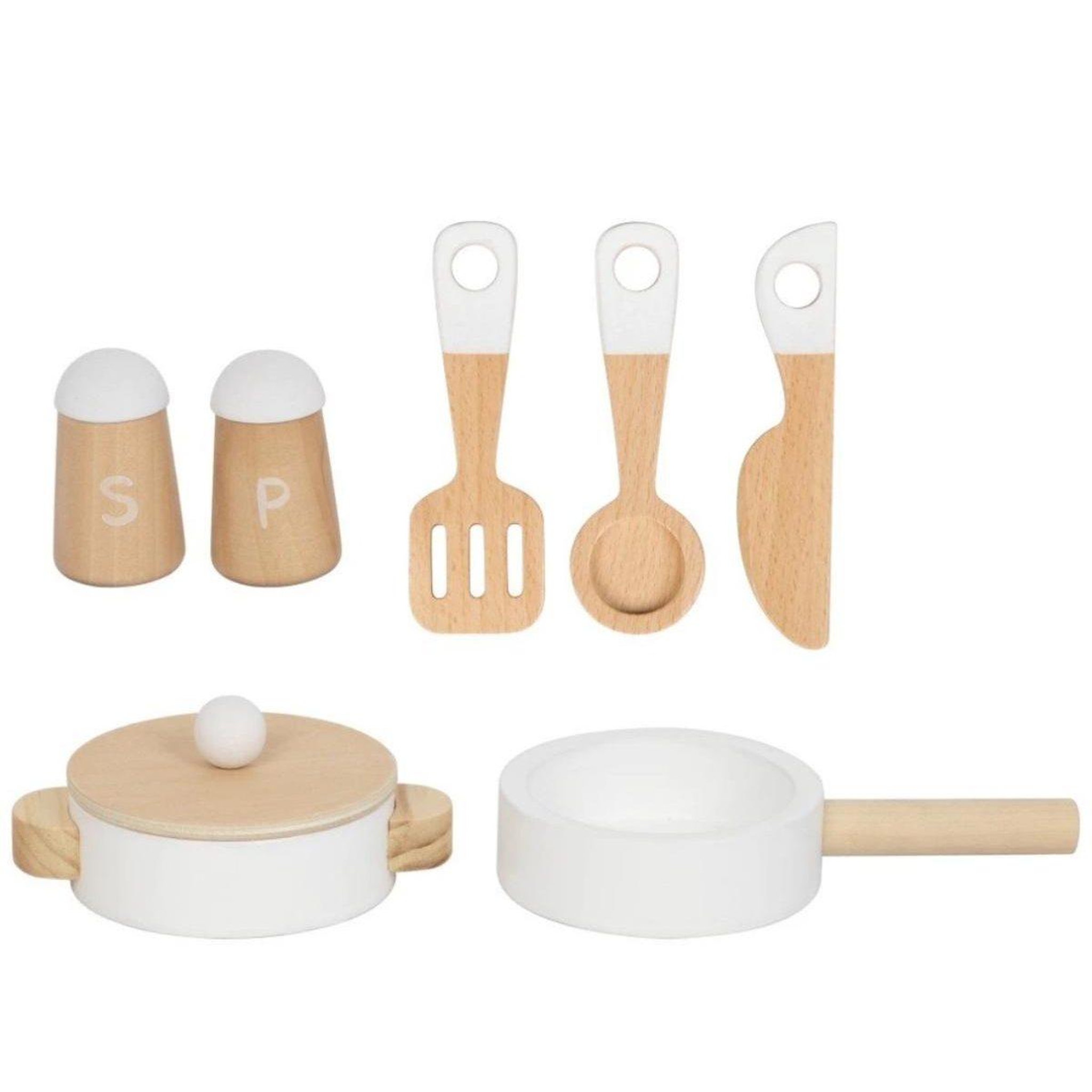 Voir la diapositive 4 : ELINELI Cuisine en bois avec four beige