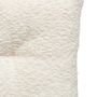 Voir la diapositive 6 : ATMOSPHERA Galette de chaise bouclette SOANA - Blanc