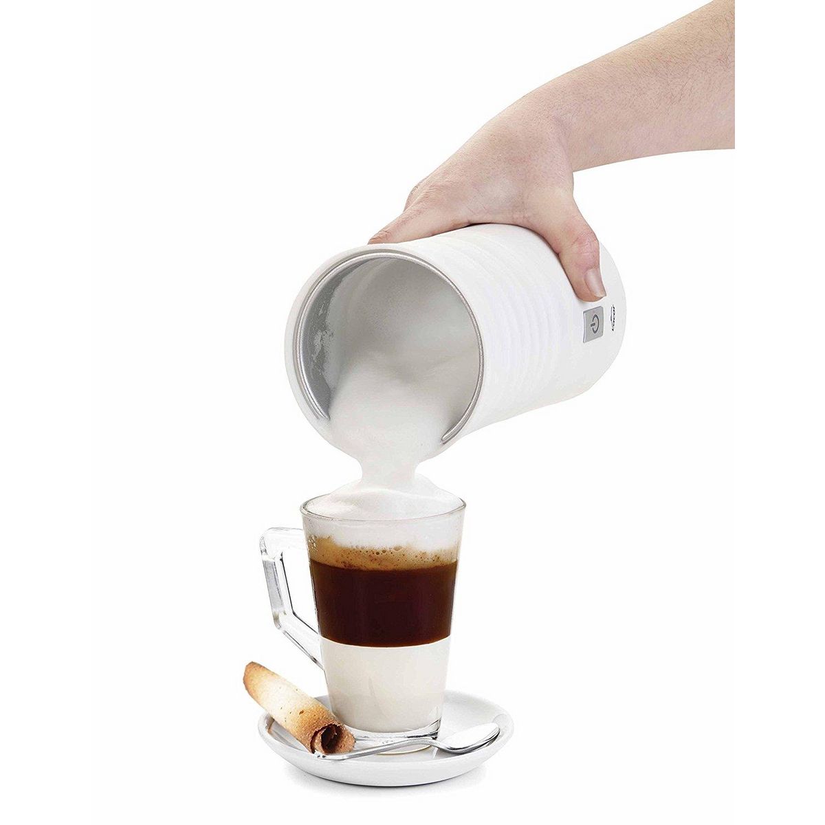 Lacor Emulsionneur de lait 500w 115ml blanc - 69396