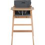 Voir la diapositive 3 : Bebe Confort Chaise haute pliable en bois - Nordik