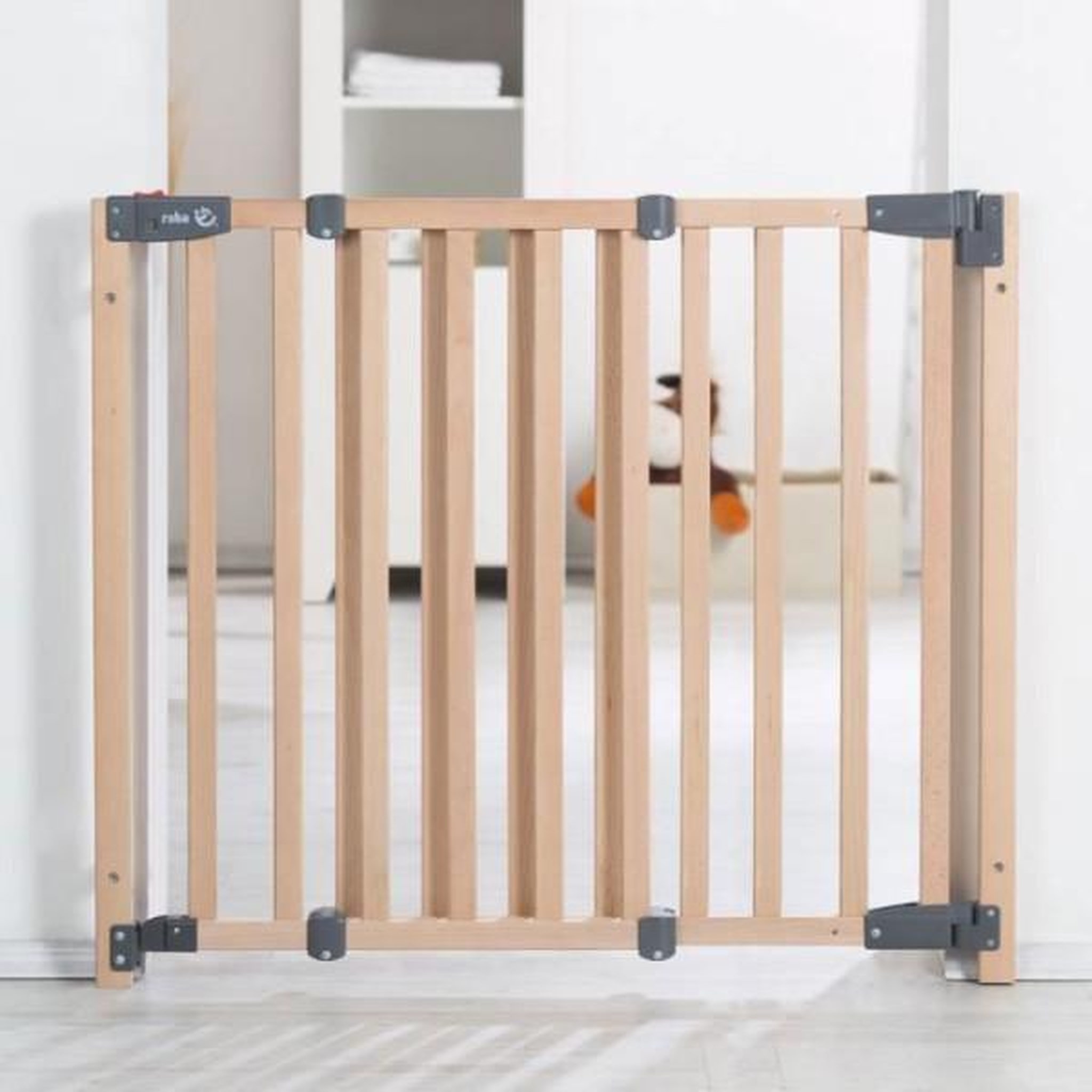 Voir la diapositive 2 : Roba Barriere de Sécurité Bébé Safety Up pour Porte - ROBA - Largeur Réglable de 70 - 118.5 cm