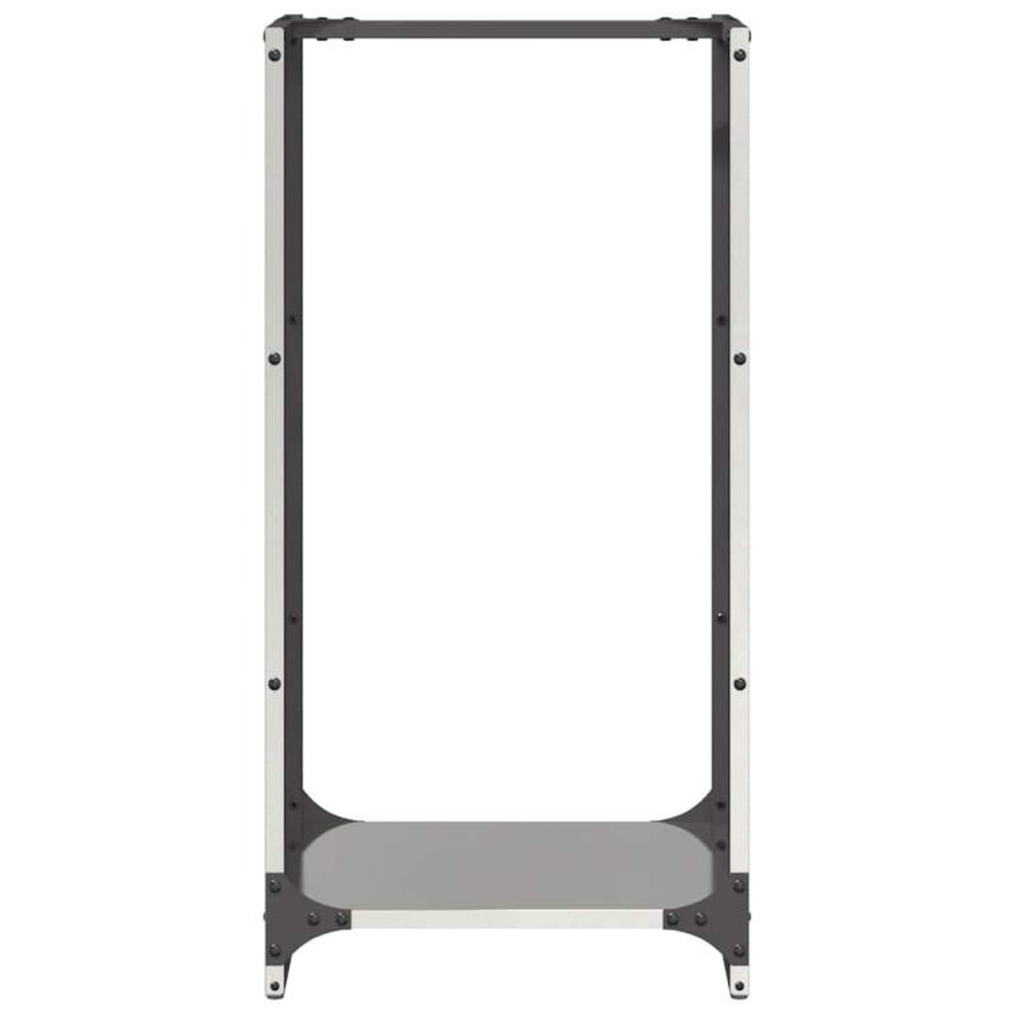 Voir la diapositive 5 : VIDAXL Portant de bois de chauffage 40x30x80 cm acier inoxydable