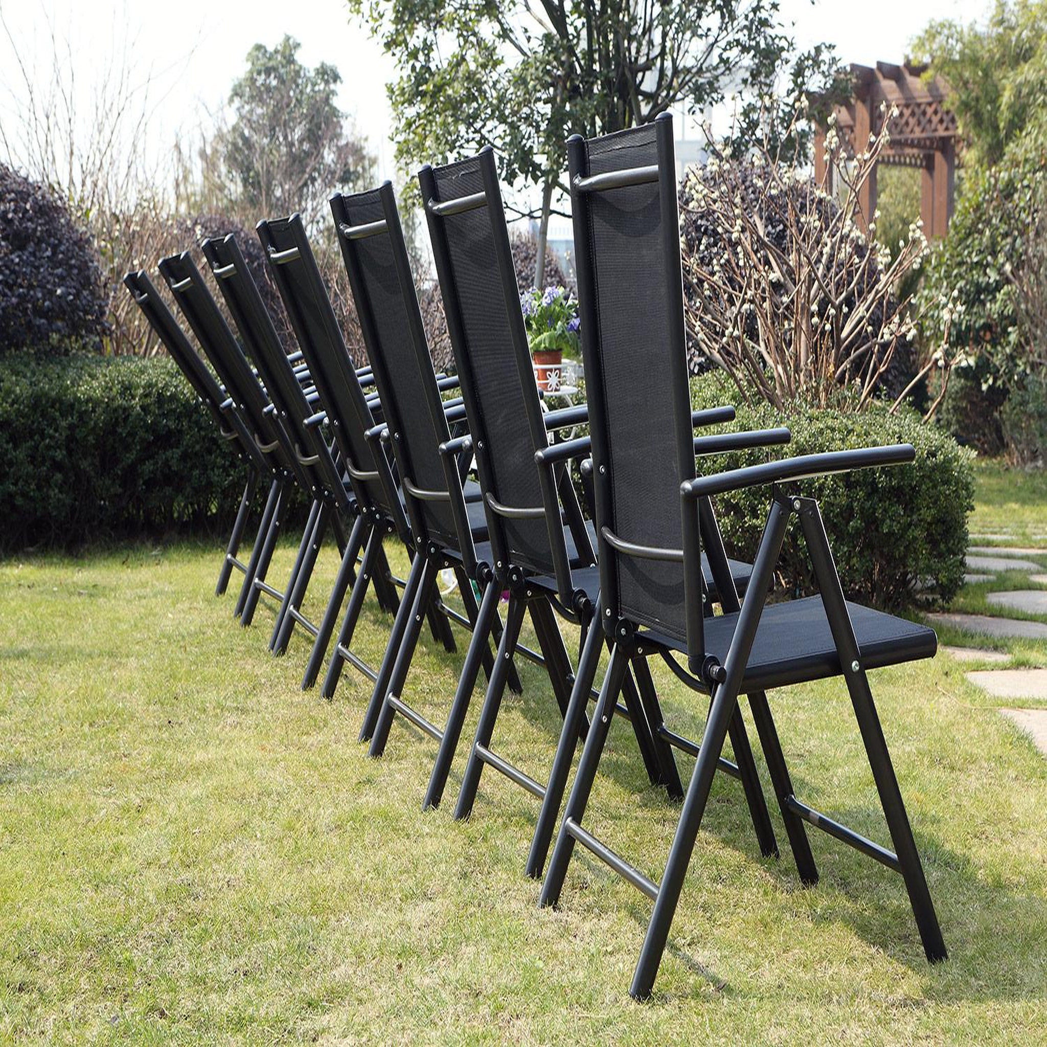 Voir la diapositive 2 : CONCEPT USINE Lot de 2 fauteuils de jardin brescia