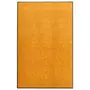 VIDAXL Paillasson lavable Orange 120x180 cm