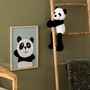 Voir la diapositive 5 : Atmosphera Kids Peluche Enfant Panda  Andy  35cm Noir & Blanc