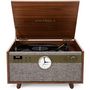 Voir la diapositive 3 : VICTROLA Platine vinyle VTA-835 Pieds Noyer