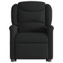 Voir la diapositive 5 : VIDAXL Fauteuil inclinable electrique noir tissu