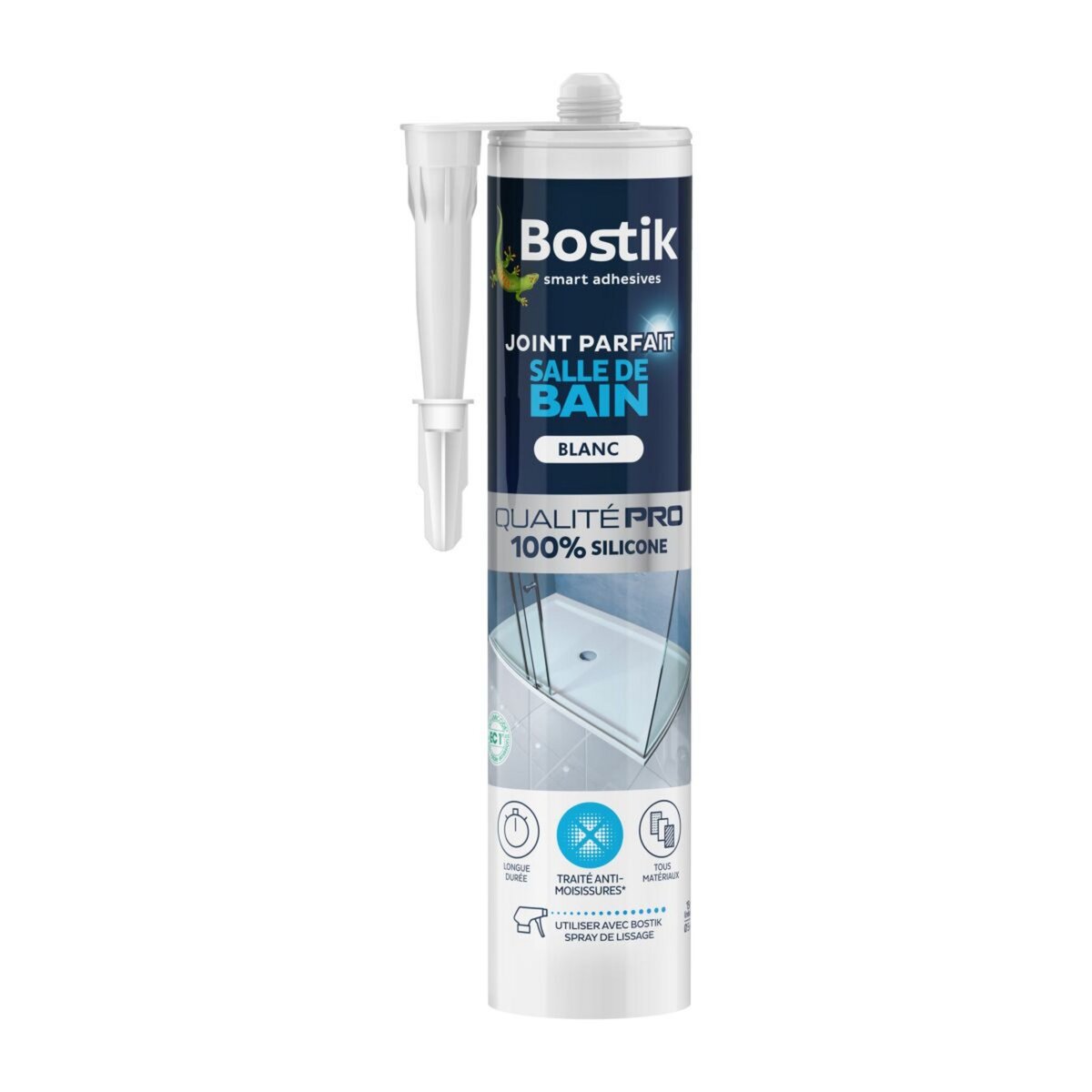 BOSTIK Joint parfait salle de bain blanc 280 ml Bostik 