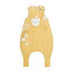 Petit Béguin Turbulette TOG 2 en gaze de coton avec pieds retroussables Ciao Milano. Coloris disponibles : Jaune