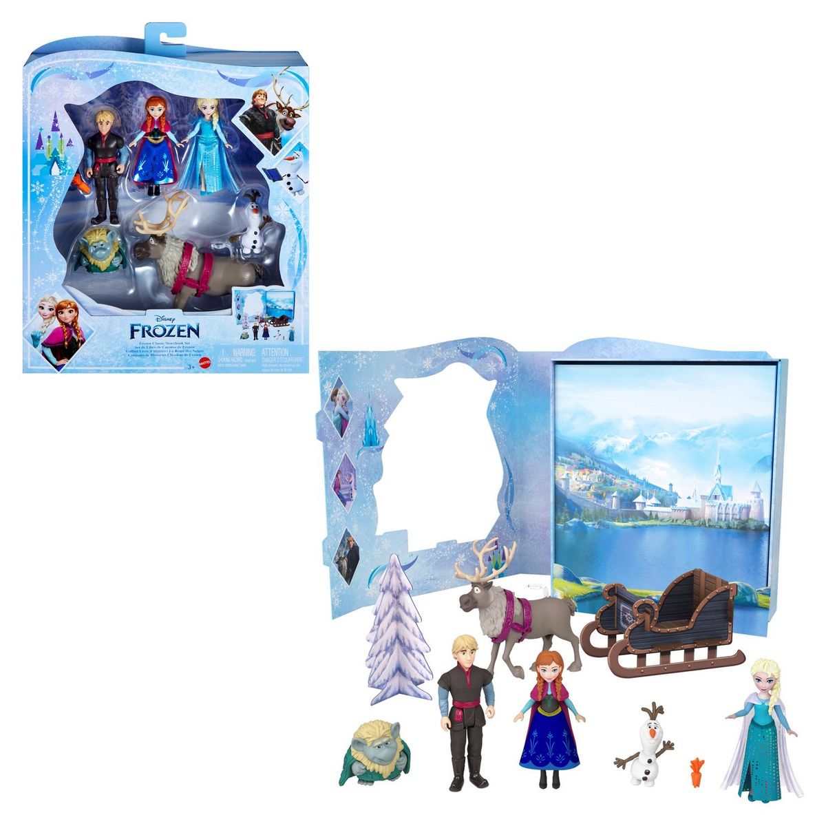 DISNEY PRINCESS Coffret Histoire Reine des Neiges