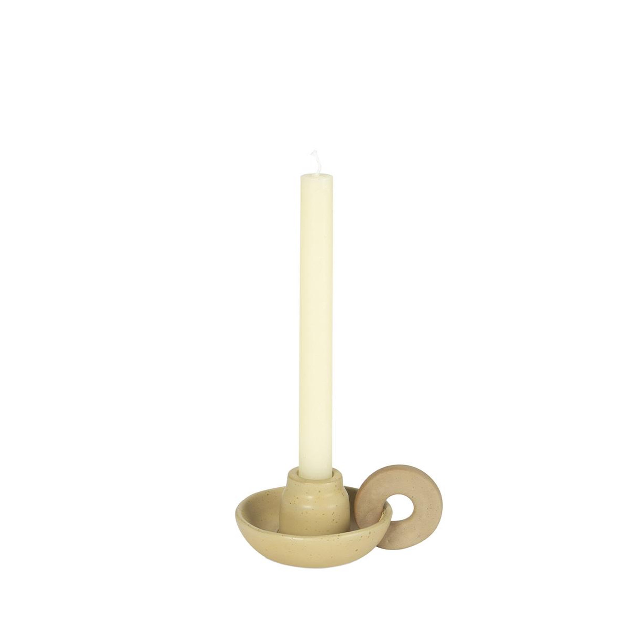 Voir la diapositive 2 : MAISON AUBERTIN Chandelier céramique beige notte