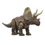 Voir la diapositive 1 : JURASSIC Figurine Jurassic World Eotriceratops JGB93 détaillée