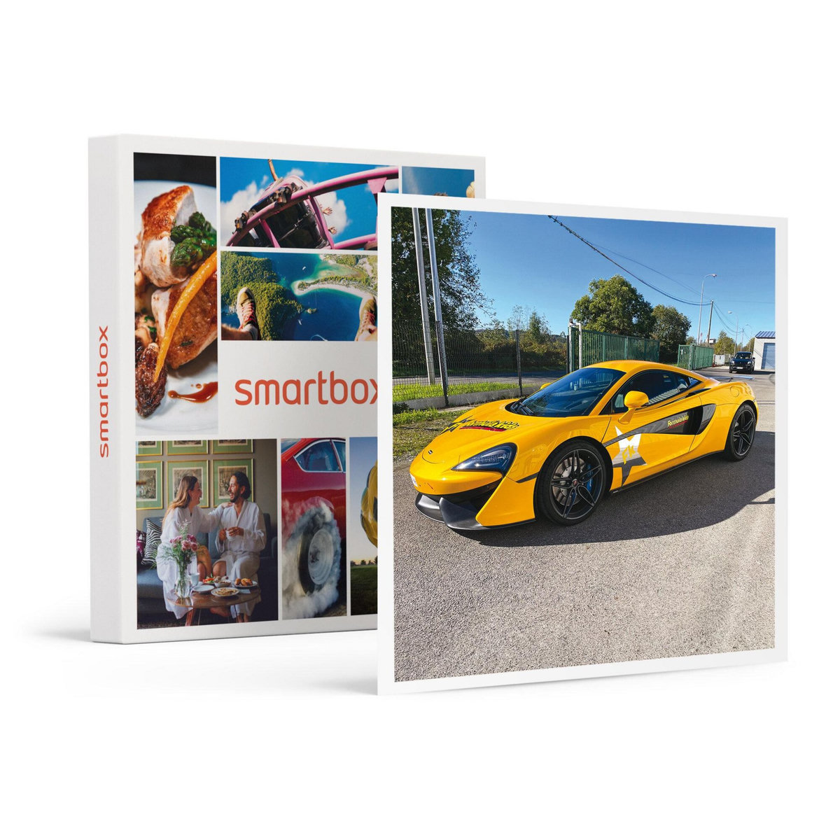 Smartbox Stage pilotage enfant : 3 tours de circuit au volant d'une McLaren 540C - Coffret Cadeau Sport & Aventure