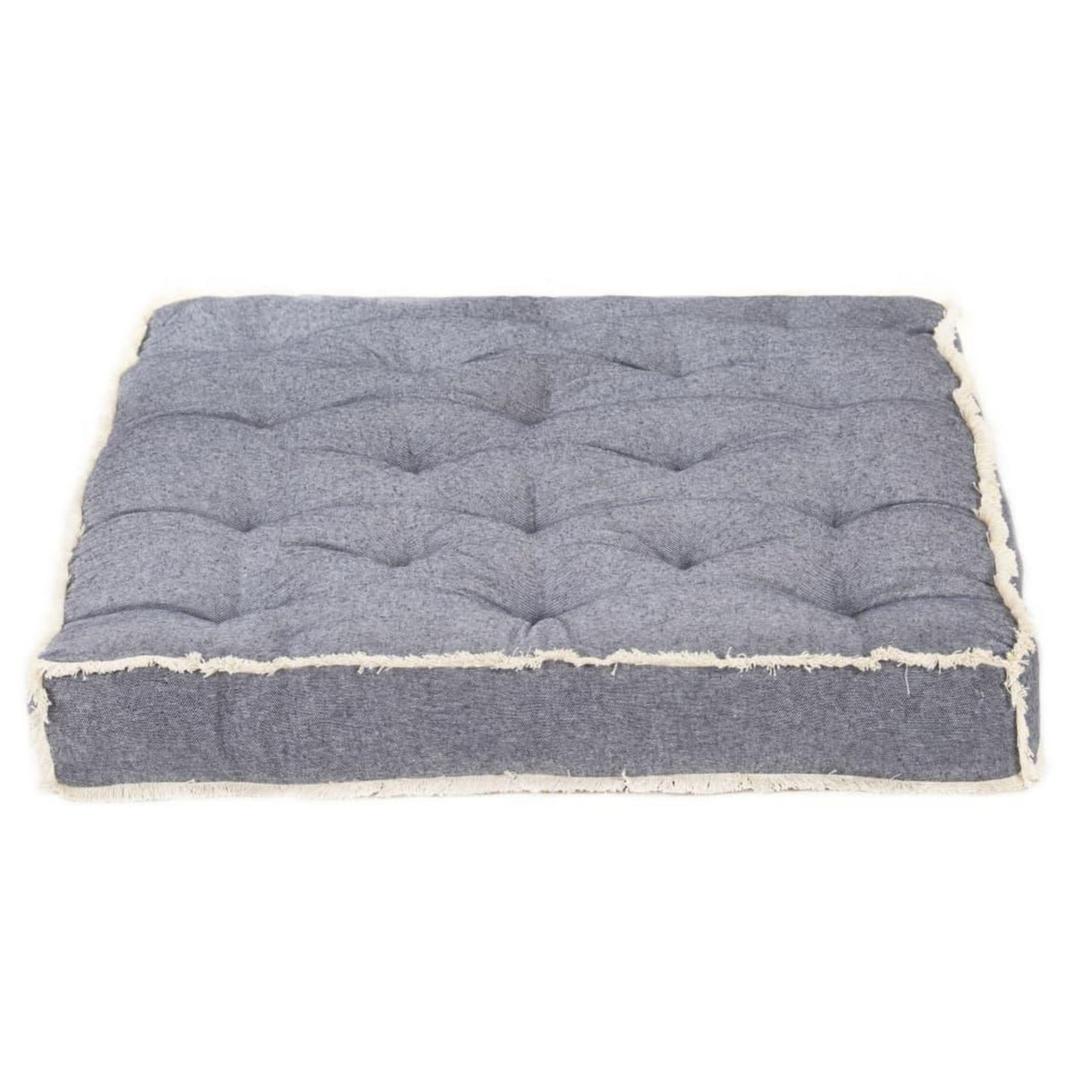 VIDAXL Coussin de canape palette Bleu 120x80x10 cm