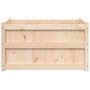 Voir la diapositive 5 : VIDAXL Jardiniere d'exterieur 90x50x50 cm bois de pin massif