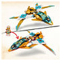 Voir la diapositive 4 : LEGO LEGO NINJAGO 71770 Le Jet Dragon d&rsquo;Or de Zane, Jouet d'Avion et Figurines pour Enfants