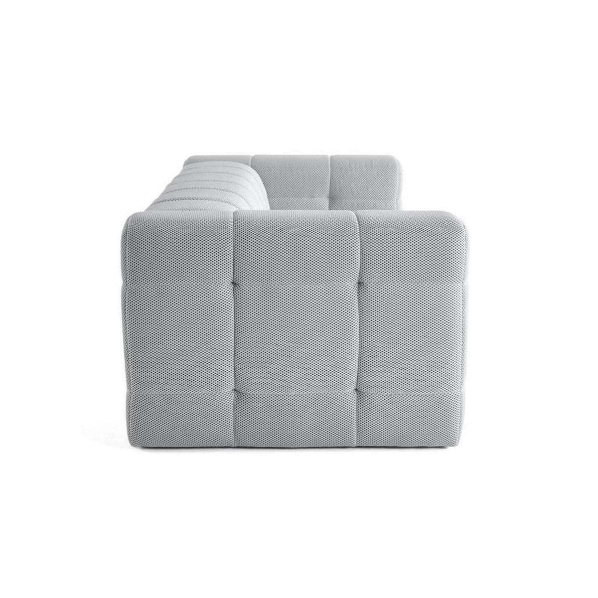 LISA DESIGN Suzano - canapé 3 places - en tissu mailles 3d