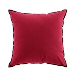 Paris Prix Coussin Déco  Mistraline  50x50cm Bordeaux