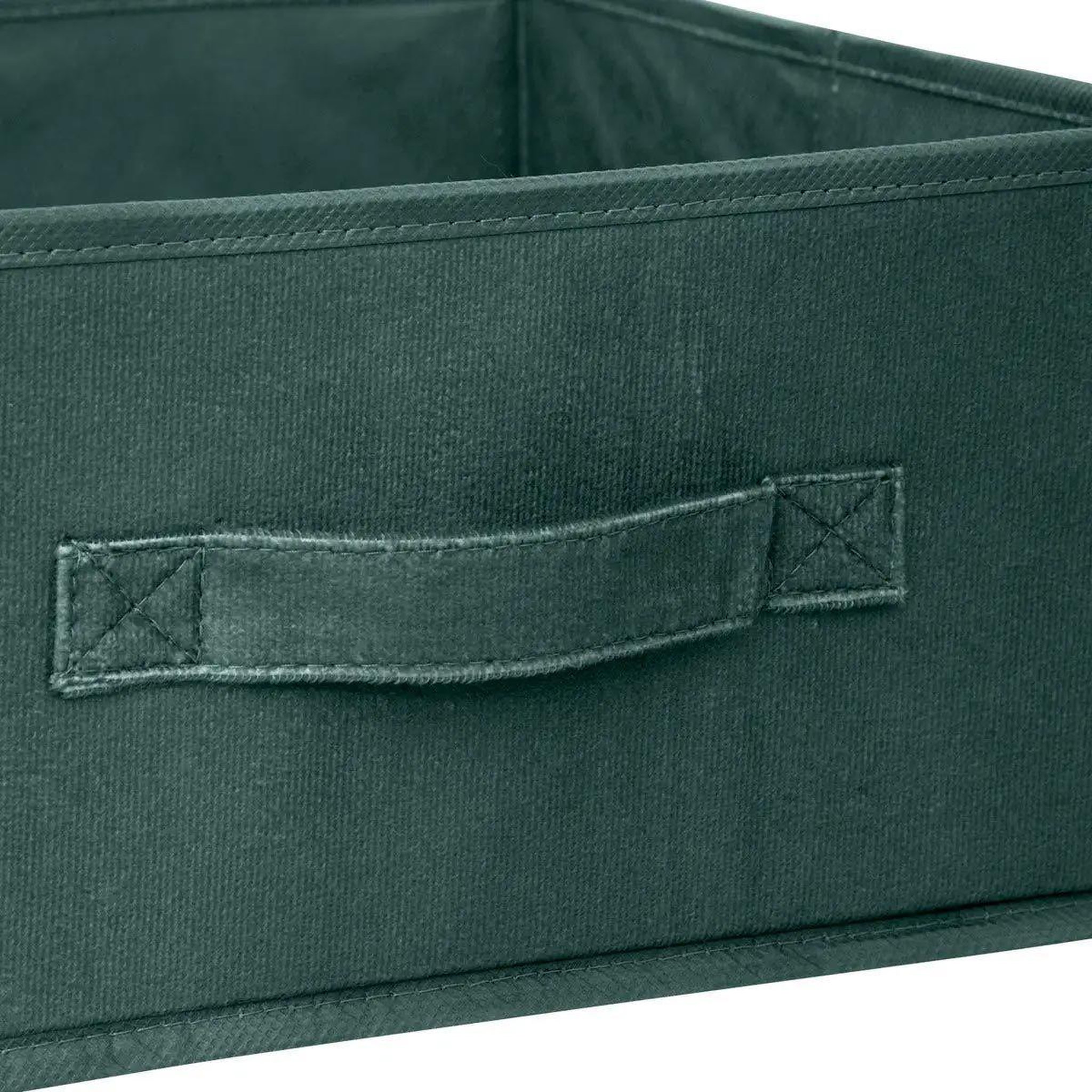 Voir la diapositive 2 : FIVE Boîte de Rangement Velours  Mix n'Modul  31x31cm Kaki