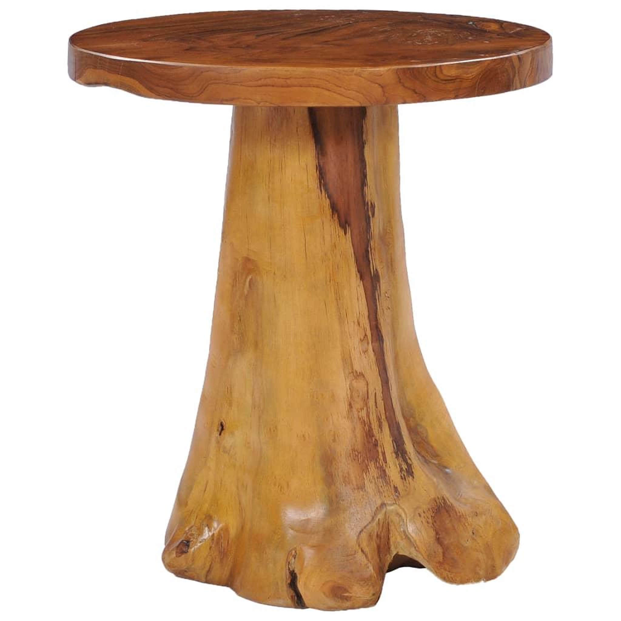 VIDAXL Table basse 40x40 cm bois de teck massif