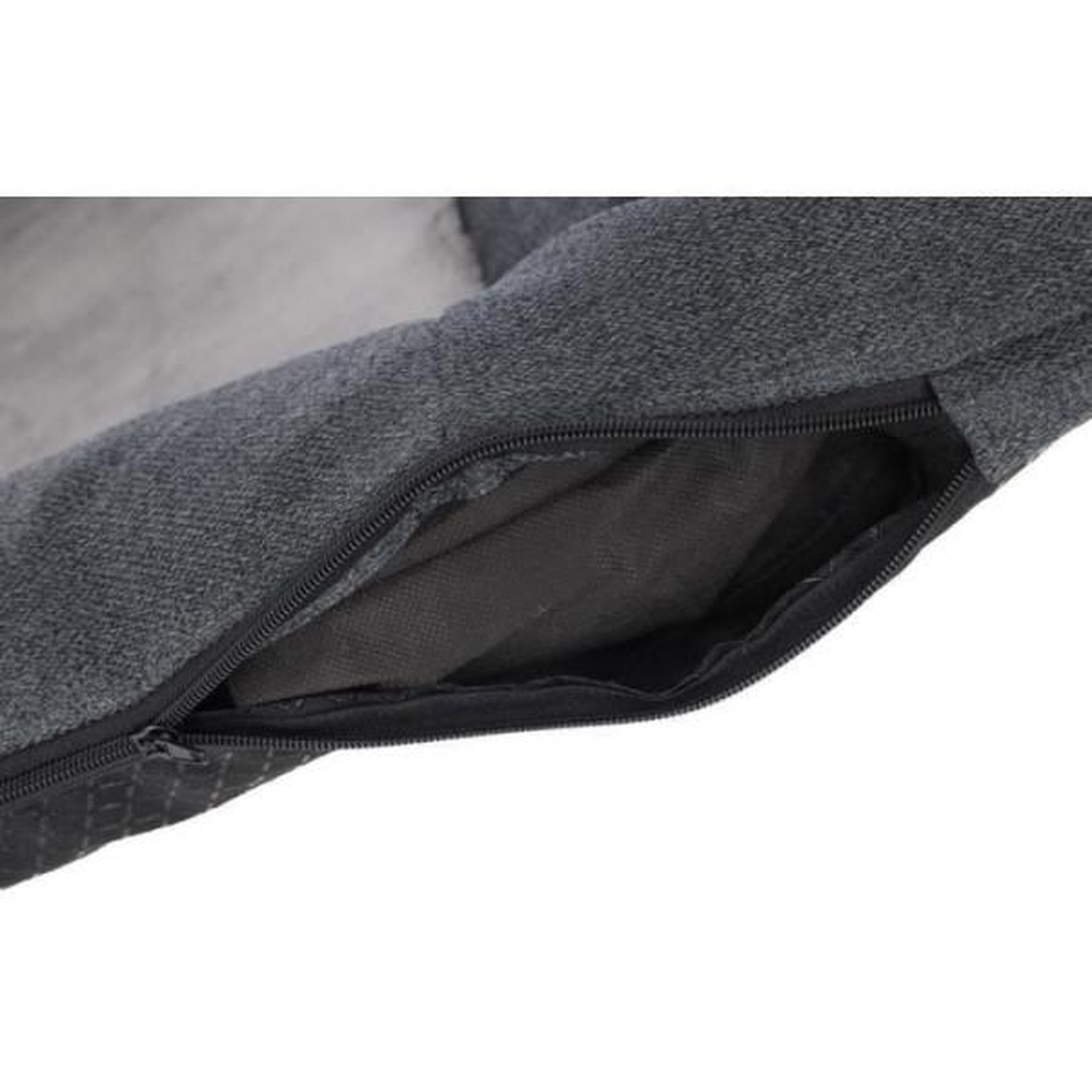 Voir la diapositive 2 : KERBL KERBL - Matelas mémoire de forme XL -100 x 70 x 9 cm - Coussin PLATIN ORTHO - Gris -