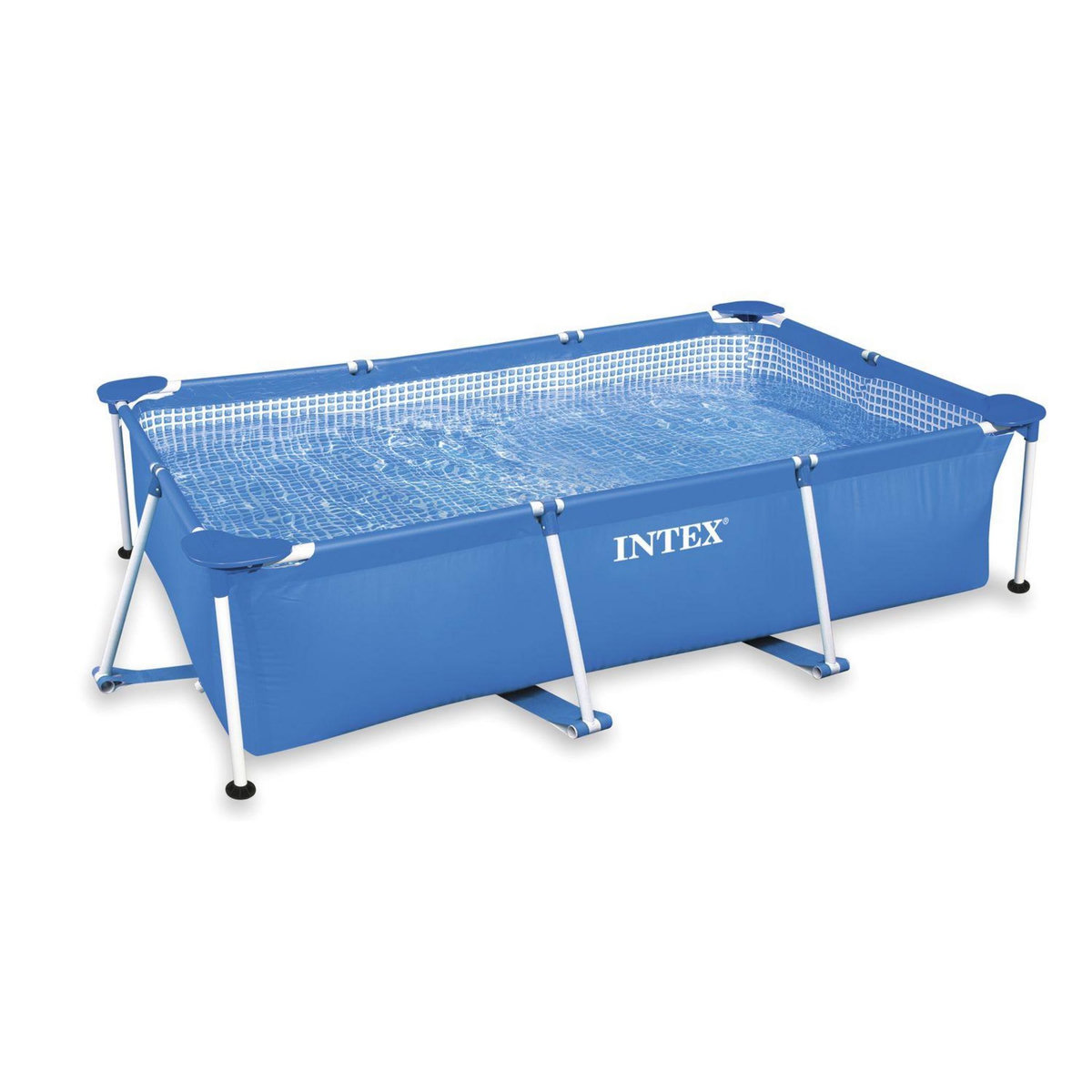 INTEX Piscine tubulaire rectangulaire Frame - L. 220 x H. 60 cm