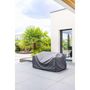 Voir la diapositive 2 : HESPERIDE Housse de protection pour canapé S HAMBO - 160 x 115 x 100 cm - Gris