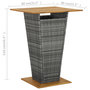 Voir la diapositive 6 : VIDAXL Ensemble de bar de jardin 3 pcs Gris