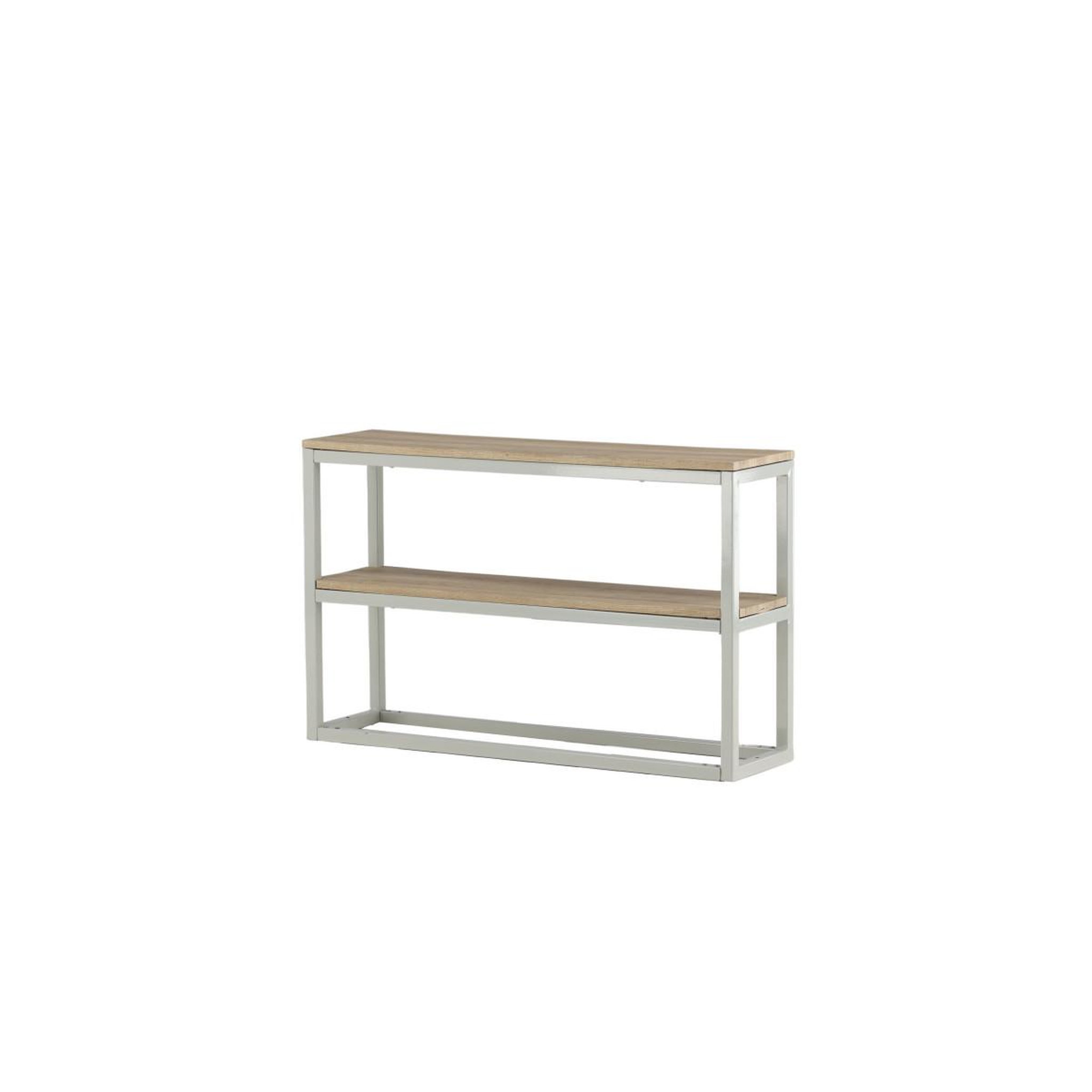 Voir la diapositive 5 : Paris Prix Console design double  rise  110cm naturel & gris