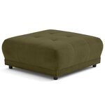 LISA DESIGN Amadora - pouf en velours côtelé. Coloris disponibles : Bleu