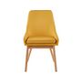 Voir la diapositive 6 : Habitat et Jardin Lot de 2 chaises  Tamiko  - Jaune