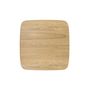 Voir la diapositive 5 : Rendez vous déco Table carrée 4 personnes en bois clair naturel 90 cm - Julio