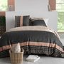 Voir la diapositive 1 : ATELIER DU COTON Parure Housse De Couette 100% Coton 57fils Obsi