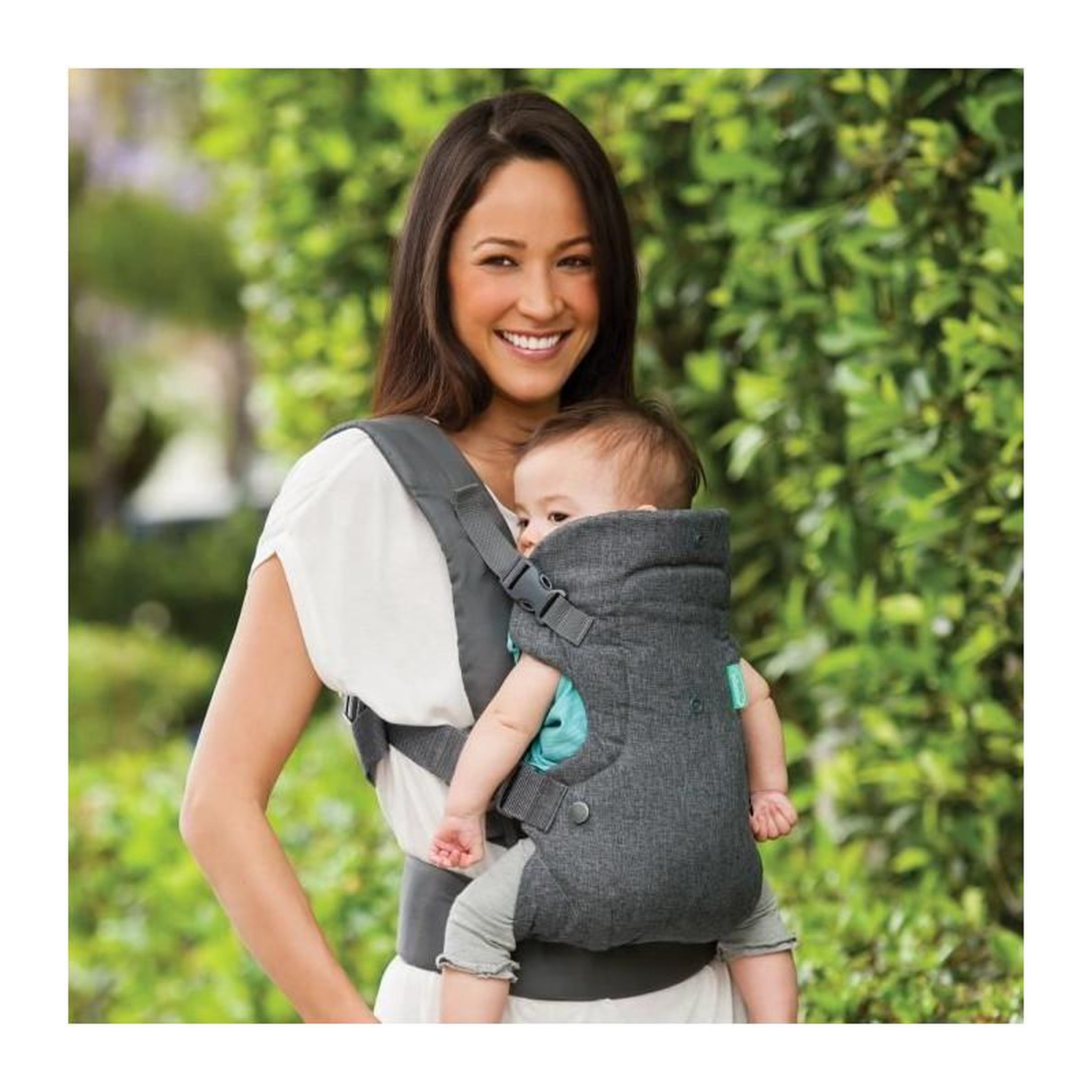 Voir la diapositive 6 : INFANTINO Porte bébé Flip ergonomique 4 en 1 gris - INFANTINO - Flip ergonomique 4 en 1 - Polyester - De 3,6 a 14,5 kg