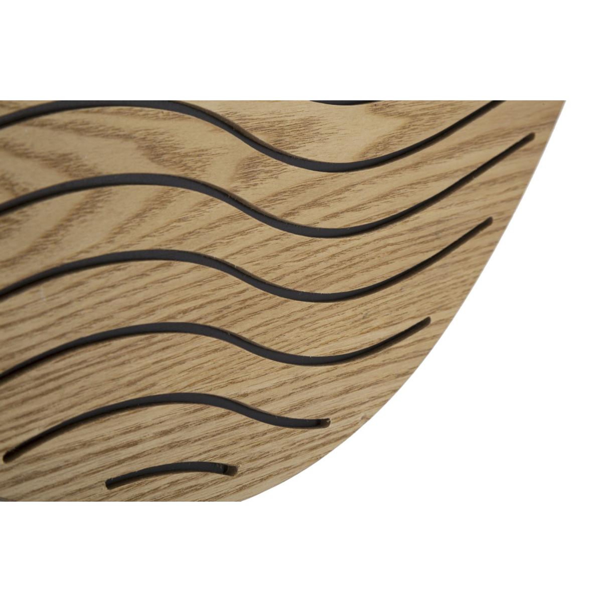 Voir la diapositive 4 : Paris Prix Miroir mural déco  lines  80cm naturel